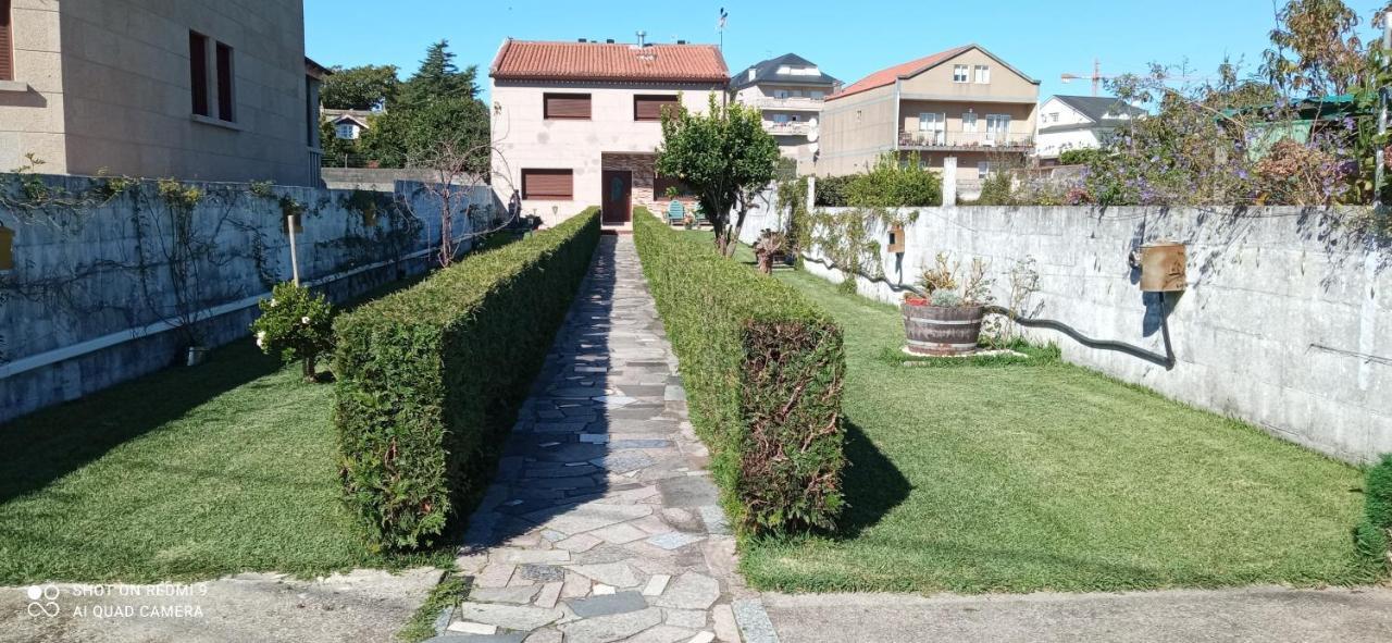 Casa De Playa En Un Pequeno Paraiso Isla de Arosa Bagian luar foto