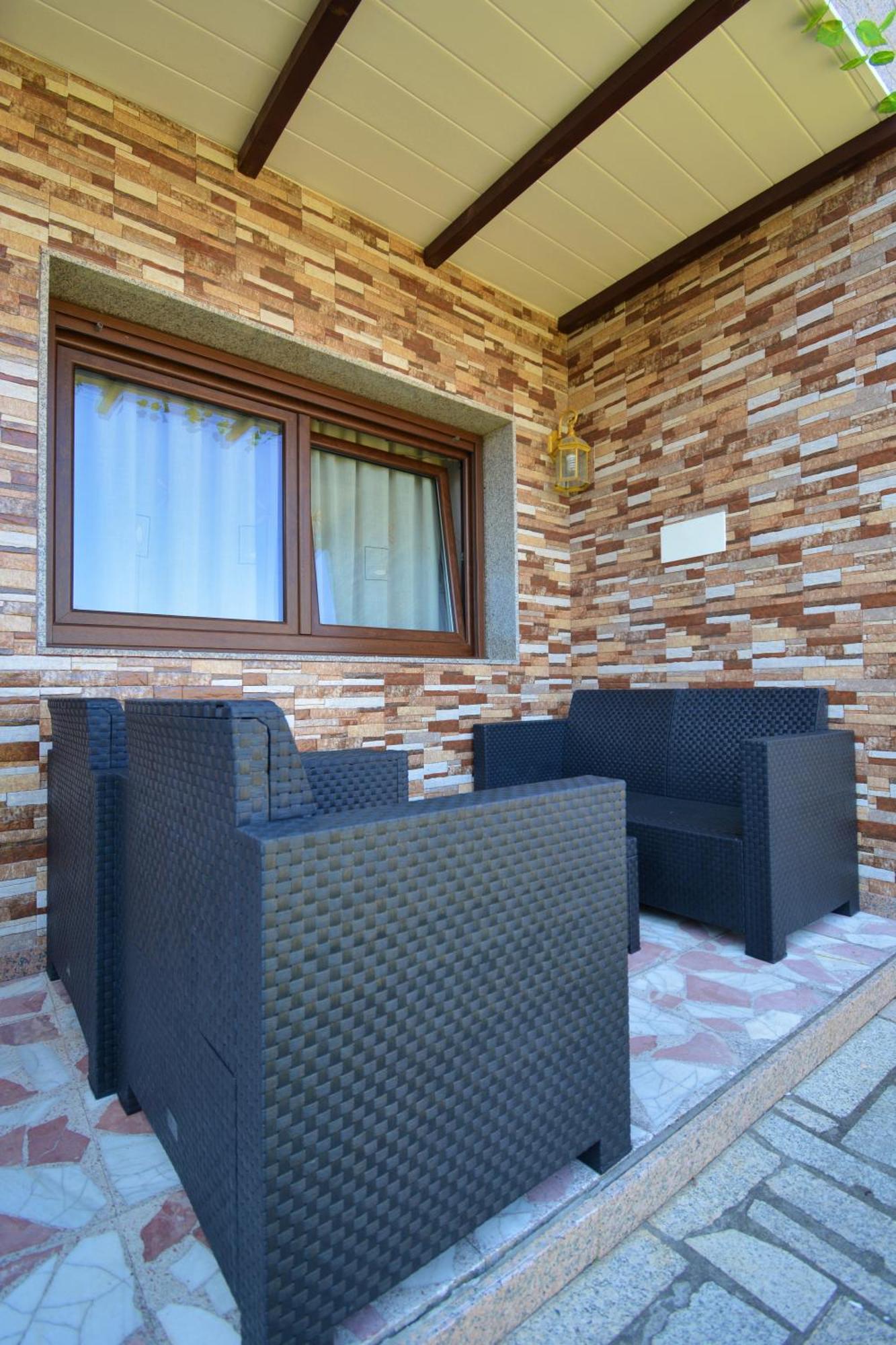 Casa De Playa En Un Pequeno Paraiso Isla de Arosa Bagian luar foto